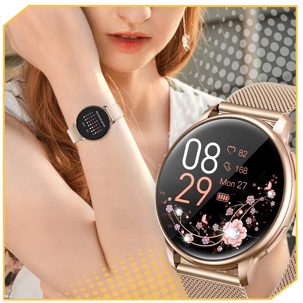 Prezent na walentynki dla niej - Smartwatch damski